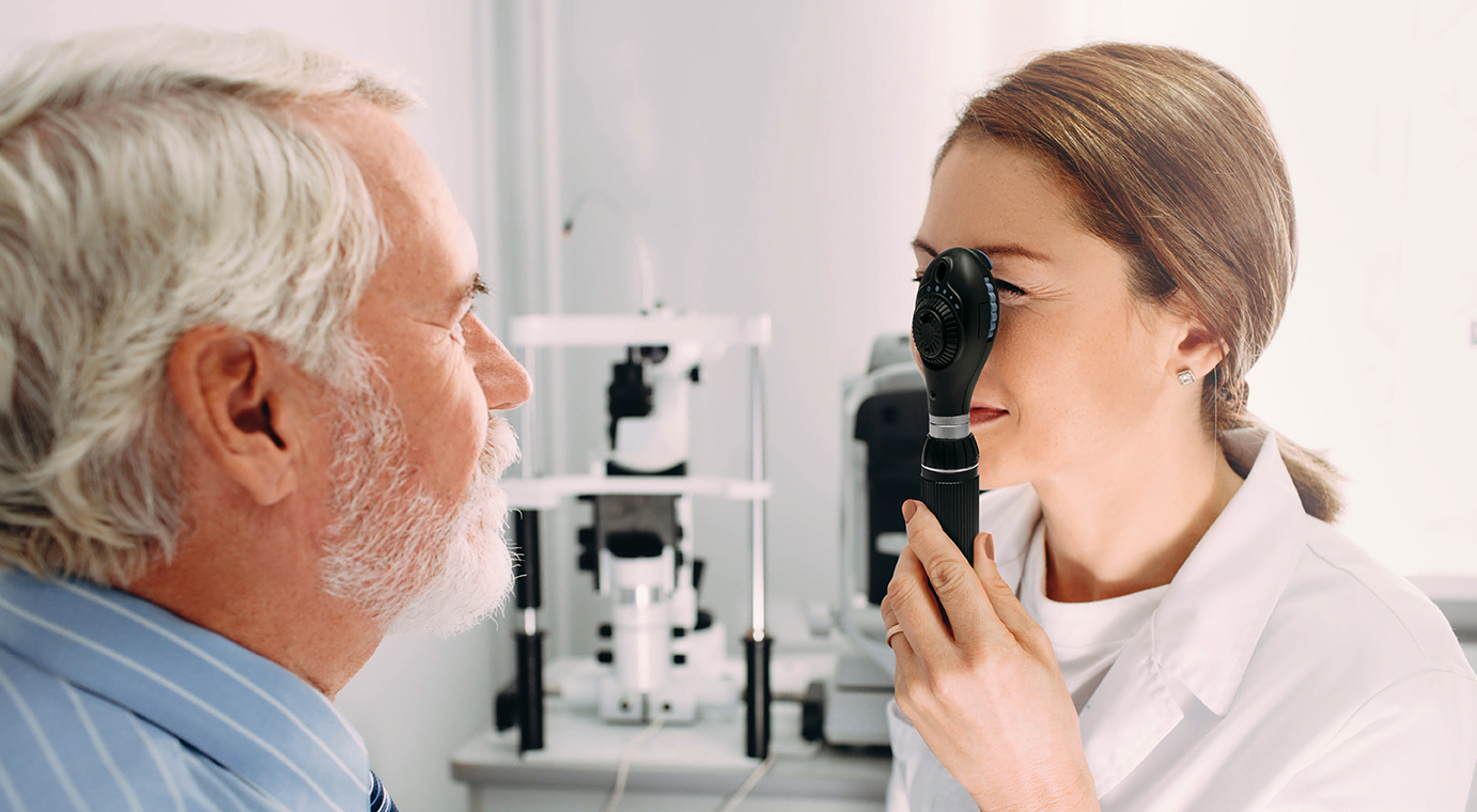Riester Ophthalmoscope Clinical photo WEB